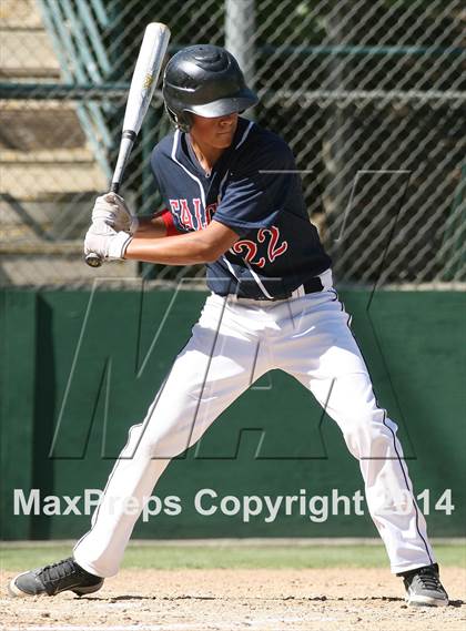 Thumbnail 2 in Vacaville Christian vs. Bradshaw Christian (CIF SJS D6 Final) photogallery.