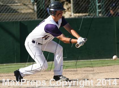 Thumbnail 3 in Vacaville Christian vs. Bradshaw Christian (CIF SJS D6 Final) photogallery.