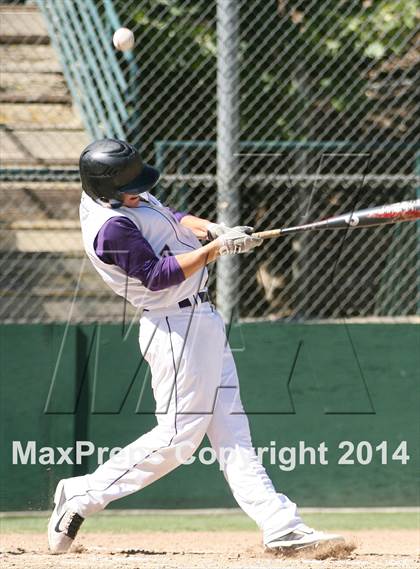 Thumbnail 3 in Vacaville Christian vs. Bradshaw Christian (CIF SJS D6 Final) photogallery.