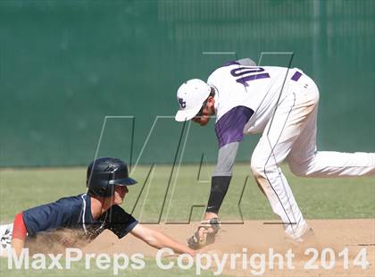 Thumbnail 2 in Vacaville Christian vs. Bradshaw Christian (CIF SJS D6 Final) photogallery.