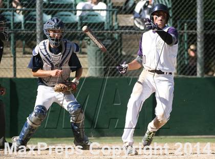 Thumbnail 3 in Vacaville Christian vs. Bradshaw Christian (CIF SJS D6 Final) photogallery.