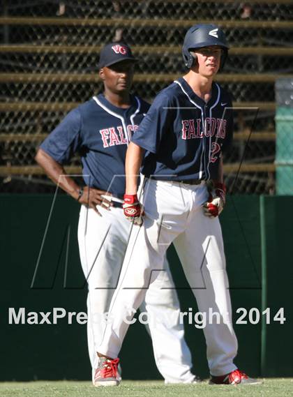 Thumbnail 1 in Vacaville Christian vs. Bradshaw Christian (CIF SJS D6 Final) photogallery.