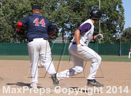 Thumbnail 1 in Vacaville Christian vs. Bradshaw Christian (CIF SJS D6 Final) photogallery.