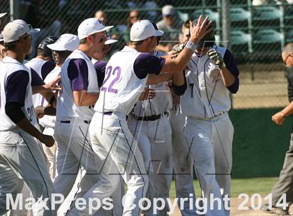 Thumbnail 3 in Vacaville Christian vs. Bradshaw Christian (CIF SJS D6 Final) photogallery.