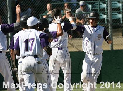 Thumbnail 1 in Vacaville Christian vs. Bradshaw Christian (CIF SJS D6 Final) photogallery.