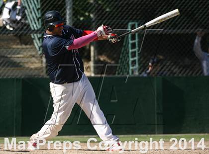 Thumbnail 2 in Vacaville Christian vs. Bradshaw Christian (CIF SJS D6 Final) photogallery.