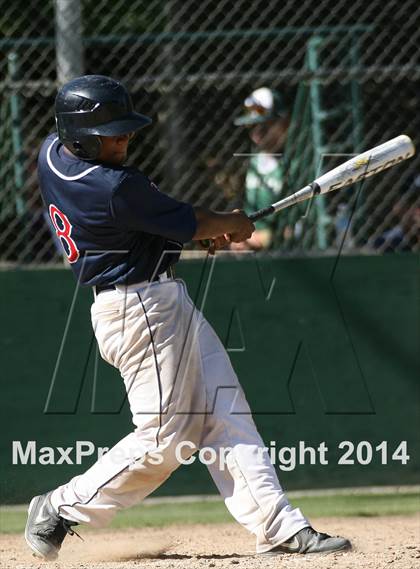 Thumbnail 3 in Vacaville Christian vs. Bradshaw Christian (CIF SJS D6 Final) photogallery.