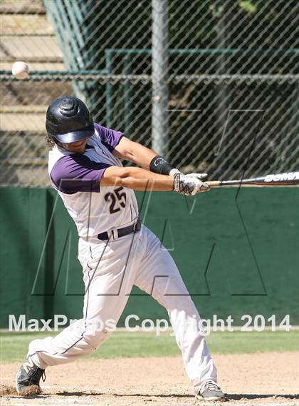 Thumbnail 3 in Vacaville Christian vs. Bradshaw Christian (CIF SJS D6 Final) photogallery.