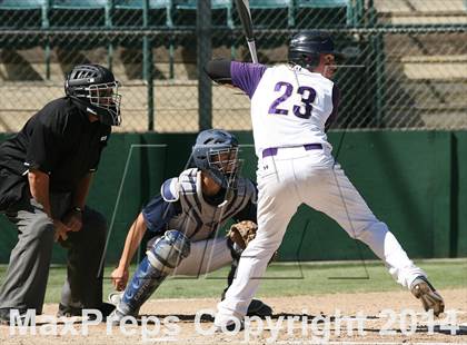 Thumbnail 3 in Vacaville Christian vs. Bradshaw Christian (CIF SJS D6 Final) photogallery.