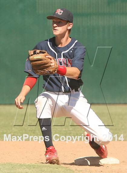 Thumbnail 2 in Vacaville Christian vs. Bradshaw Christian (CIF SJS D6 Final) photogallery.