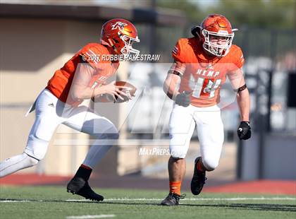 Thumbnail 3 in Kemp vs. Mt. Vernon (UIL 3A Division I Area) photogallery.