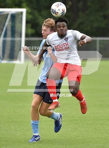 Thumbnail 1 in Clash of the Carolinas ( NC/SC Boys All Stars ) photogallery.