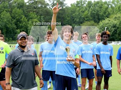 Thumbnail 2 in Clash of the Carolinas ( NC/SC Boys All Stars ) photogallery.