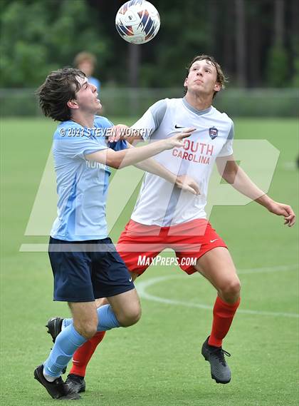 Thumbnail 2 in Clash of the Carolinas ( NC/SC Boys All Stars ) photogallery.
