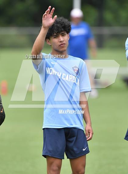 Thumbnail 2 in Clash of the Carolinas ( NC/SC Boys All Stars ) photogallery.