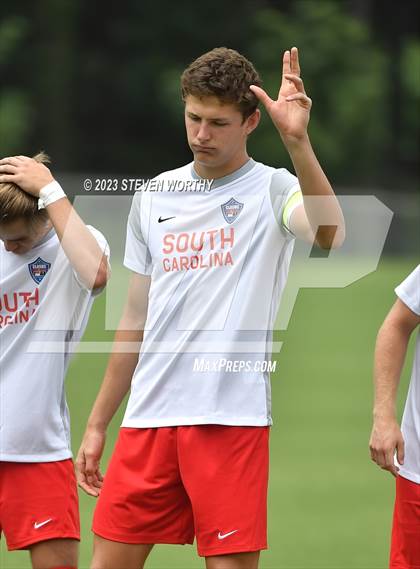 Thumbnail 2 in Clash of the Carolinas ( NC/SC Boys All Stars ) photogallery.