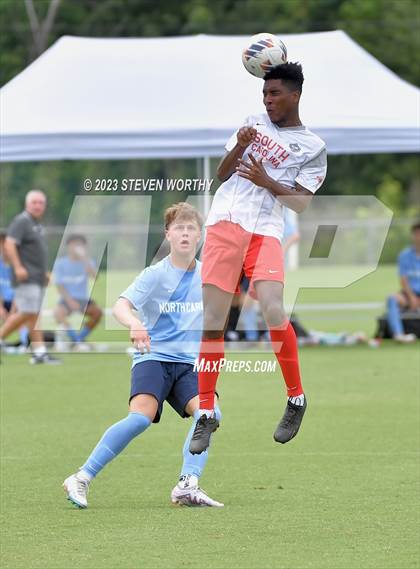 Thumbnail 3 in Clash of the Carolinas ( NC/SC Boys All Stars ) photogallery.