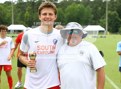 Thumbnail 3 in Clash of the Carolinas ( NC/SC Boys All Stars ) photogallery.