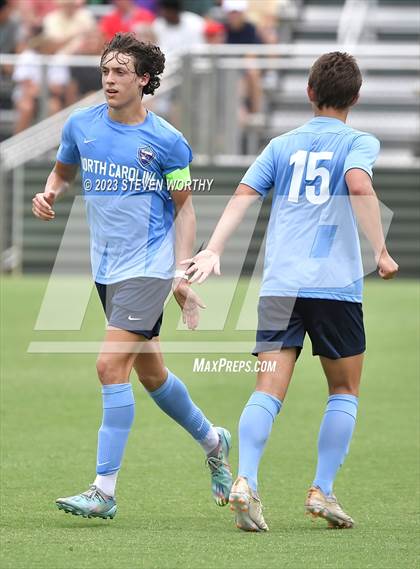 Thumbnail 1 in Clash of the Carolinas ( NC/SC Boys All Stars ) photogallery.