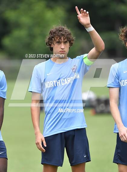 Thumbnail 2 in Clash of the Carolinas ( NC/SC Boys All Stars ) photogallery.