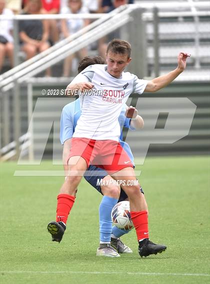 Thumbnail 3 in Clash of the Carolinas ( NC/SC Boys All Stars ) photogallery.