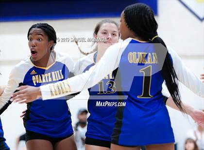 Thumbnail 3 in Rancho Solano Prep vs Quartz Hill (viewpoint invitational) photogallery.