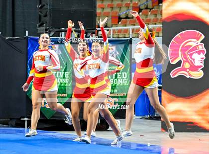 Thumbnail 3 in Seton Catholic - Stunt Game Day Championships (AIA Division IV) photogallery.