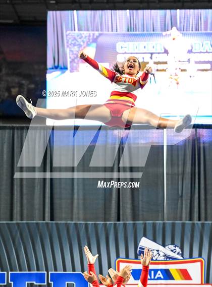 Thumbnail 1 in Seton Catholic - Stunt Game Day Championships (AIA Division IV) photogallery.