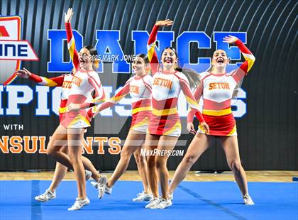 Thumbnail 3 in Seton Catholic - Stunt Game Day Championships (AIA Division IV) photogallery.