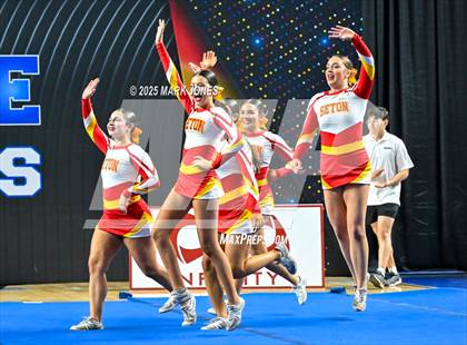 Thumbnail 2 in Seton Catholic - Stunt Game Day Championships (AIA Division IV) photogallery.