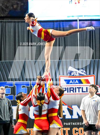 Thumbnail 1 in Seton Catholic - Stunt Game Day Championships (AIA Division IV) photogallery.