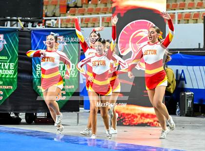 Thumbnail 1 in Seton Catholic - Stunt Game Day Championships (AIA Division IV) photogallery.