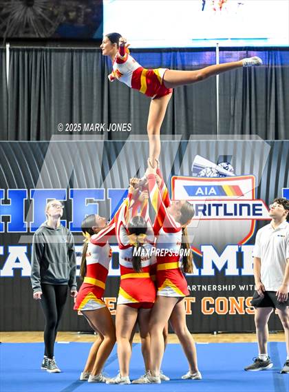 Thumbnail 3 in Seton Catholic - Stunt Game Day Championships (AIA Division IV) photogallery.