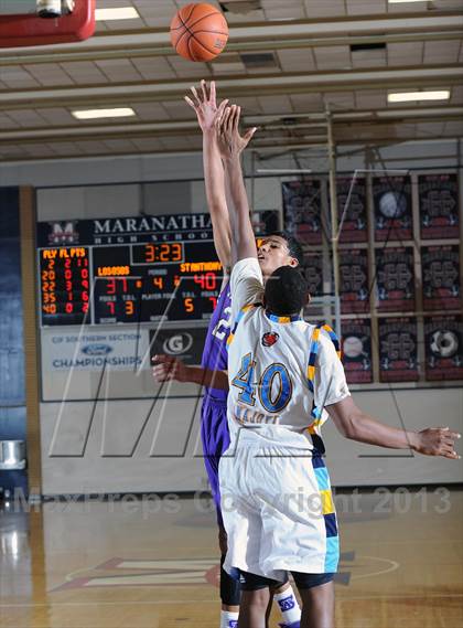 Thumbnail 2 in St. Anthony vs. Los Osos  (Rose City Roundball Classic) photogallery.