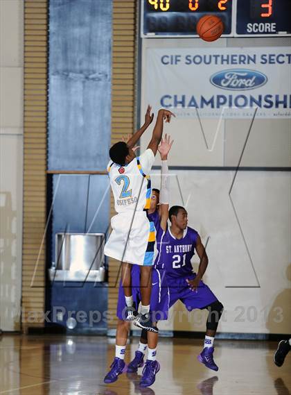 Thumbnail 3 in St. Anthony vs. Los Osos  (Rose City Roundball Classic) photogallery.