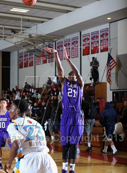 Thumbnail 1 in St. Anthony vs. Los Osos  (Rose City Roundball Classic) photogallery.