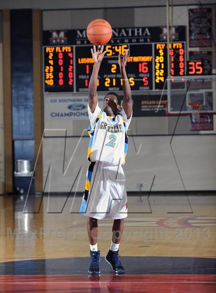 Thumbnail 3 in St. Anthony vs. Los Osos  (Rose City Roundball Classic) photogallery.