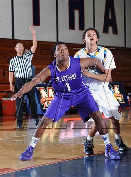 Thumbnail 3 in St. Anthony vs. Los Osos  (Rose City Roundball Classic) photogallery.