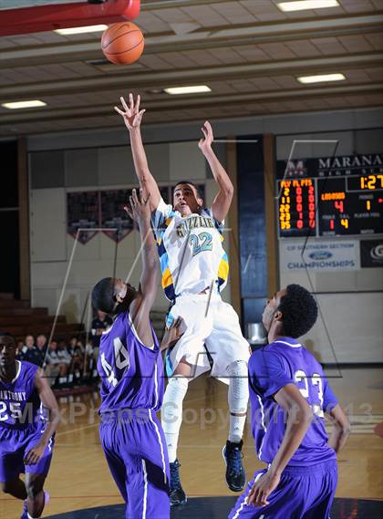 Thumbnail 2 in St. Anthony vs. Los Osos  (Rose City Roundball Classic) photogallery.