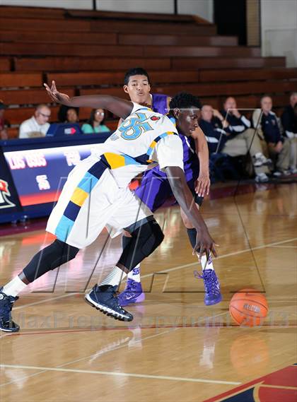 Thumbnail 1 in St. Anthony vs. Los Osos  (Rose City Roundball Classic) photogallery.