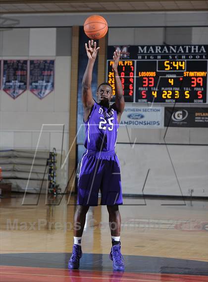 Thumbnail 2 in St. Anthony vs. Los Osos  (Rose City Roundball Classic) photogallery.