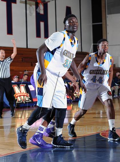 Thumbnail 3 in St. Anthony vs. Los Osos  (Rose City Roundball Classic) photogallery.
