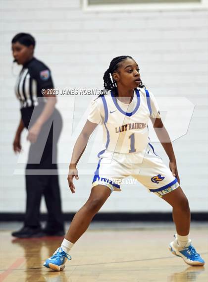 Thumbnail 2 in Rickards vs Trinity Catholic (Battle For the Island) photogallery.