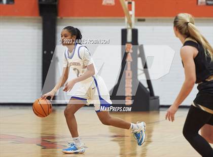 Thumbnail 1 in Rickards vs Trinity Catholic (Battle For the Island) photogallery.