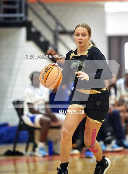 Thumbnail 1 in Rickards vs Trinity Catholic (Battle For the Island) photogallery.