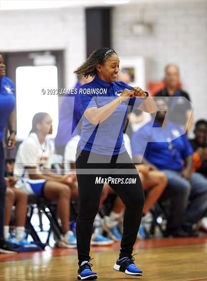 Thumbnail 2 in Rickards vs Trinity Catholic (Battle For the Island) photogallery.