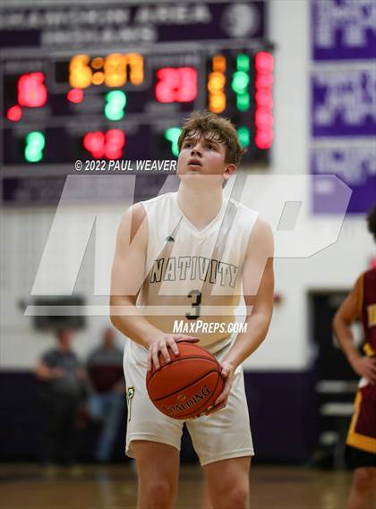 Thumbnail 3 in Neumann Regional Academy vs. Nativity BVM (PIAA Class A Semifinal) photogallery.