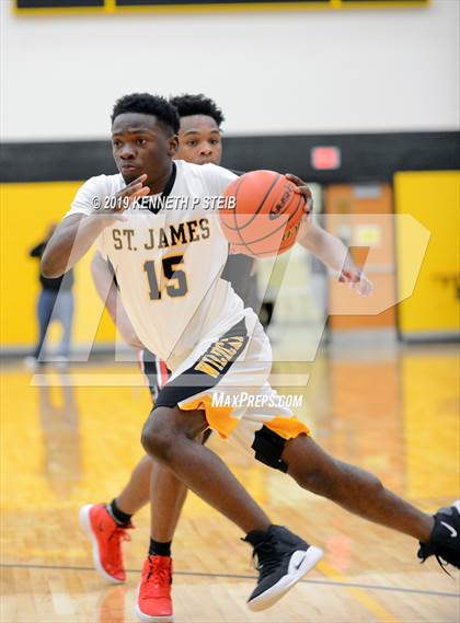 Thumbnail 2 in Glen Oaks @ St. James (LHSAA 3A Regional Playoff) photogallery.