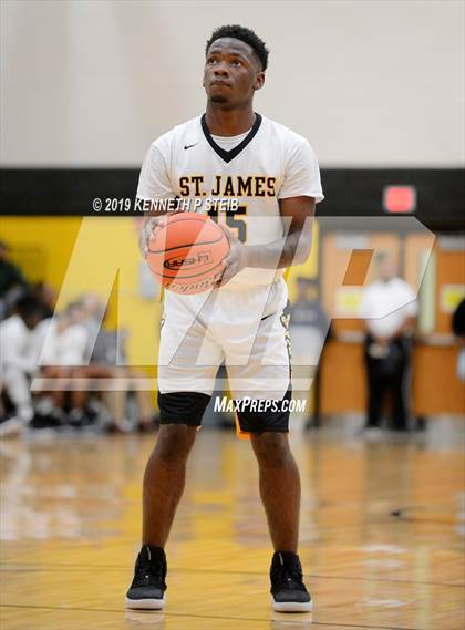 Thumbnail 2 in Glen Oaks @ St. James (LHSAA 3A Regional Playoff) photogallery.