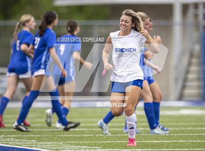 Thumbnail 3 in Model vs. Bremen (GHSA Class A Division I Championship) photogallery.